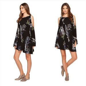 Free People Clear Skies Cold Shoulder Tunic Dress